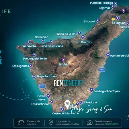 Rentenerife Magec Swing & Sun - Amarilla Golf Apartment San Miguel de Abona